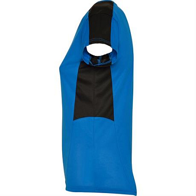 Спортивная футболка SUZUKA женская, КОРОЛЕВСКИЙ СИНИЙ/ЧЕРНЫЙ 2XL