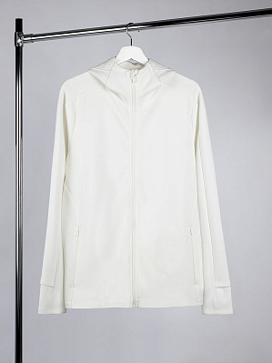 Куртка с капюшоном унисекс Begi, молочно-белая (Белый)