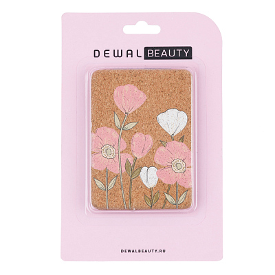 Зеркало Dewal Beauty серия "Пробковая" карманное прямоугольное