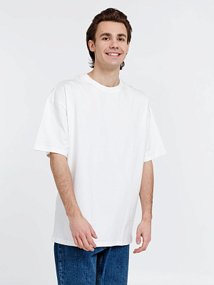 Футболка оверсайз унисекс Big Haul, молочно-белая (Белый)