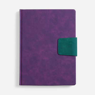 Ежедневник Grande Strap на заказ, датированный, фиолетовый