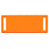 Шильдик металлический Kova, оранжевый неон - Фото 1