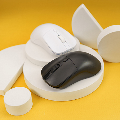 Мышь беспроводная PULSE, черная, пластик