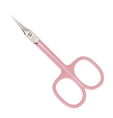 Ножницы Dewal Beauty маникюрные для кутикулы 9 см, фиолетовый (Розовый)