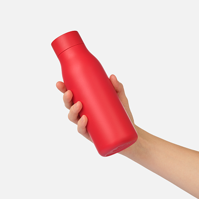 Термобутылка вакуумная герметичная Севилла, красная