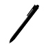 Ручка пластиковая с текстильной вставкой Kan, черная - Фото 2