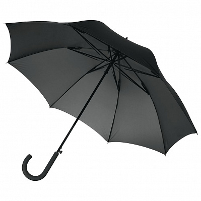 Зонт-трость Wind  (Черный)