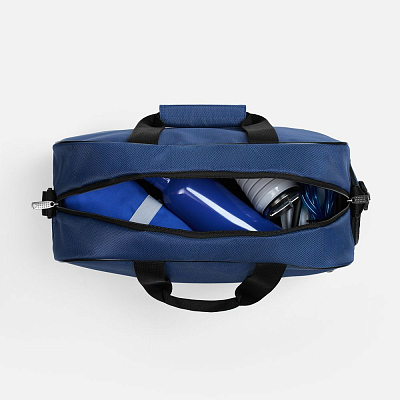 Спортивная сумка Atlantes, синяя с черным