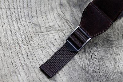 Рюкзак KLONDIKE DIGGER «Sade», натуральная кожа в темно-коричневом цвете, 34 x 40 x 9 см