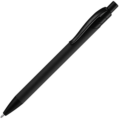 Ручка шариковая Undertone Black Soft Touch, черная (Черный)