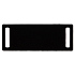 Шильдик металлический Kova, черный - Фото 1