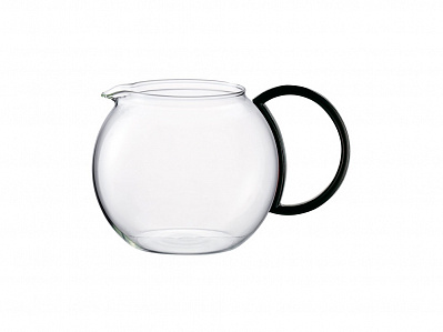 Чайник ASSAM, 500 мл (Прозрачный, черный)