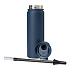 Термобутылка вакуумная герметичная Савона (Savona), синяя - Фото 4