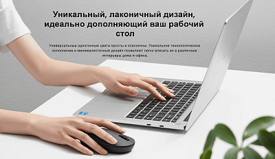 Мышь беспроводная Xiaomi Wireless Mouse Lite 2, черный