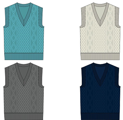 Жилет оверсайз на заказ Tricksy Terra Grand акрил