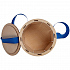Коробка Drummer, круглая, с синей лентой - Фото 4