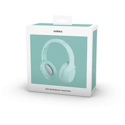Наушники беспроводные Rombica Mysound BH-04, зеленый
