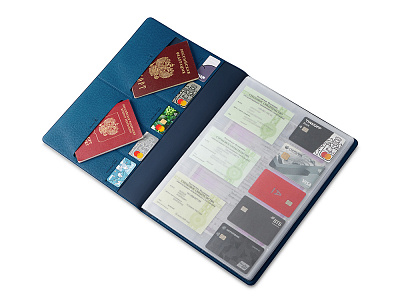 Органайзер для хранения документов А4 Favor 2.0 (Синий)