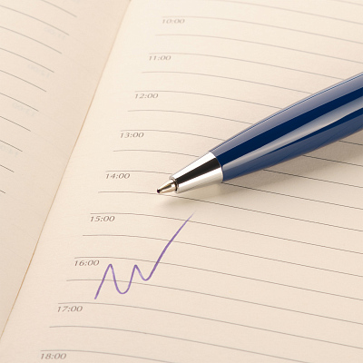 Шариковая ручка Соната (Sonata), синяя