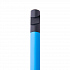 N5 soft, ручка шариковая, голубой/черный, пластик,soft-touch, подставка для смартфона - Фото 3