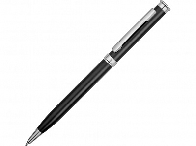 Ручка металлическая шариковая Сильвер Сойер (Черный/серебристый)