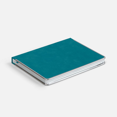 Ежедневник Metal Frame на заказ, датированный, бирюзовый