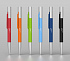 Ручка шариковая "Clas", покрытие soft touch, голубой - Фото 4