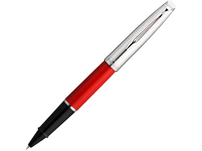 Ручка-роллер Embleme (Красный, серебристый, черный)