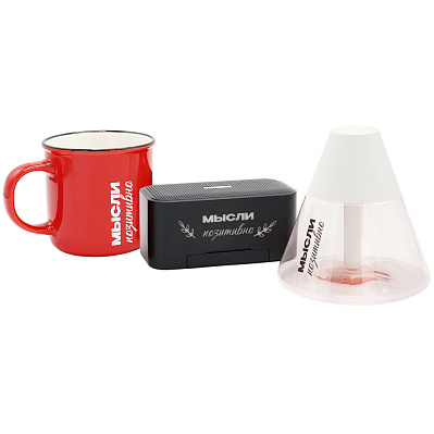 Набор Мысли позитивно, Чёрный (Чёрный)