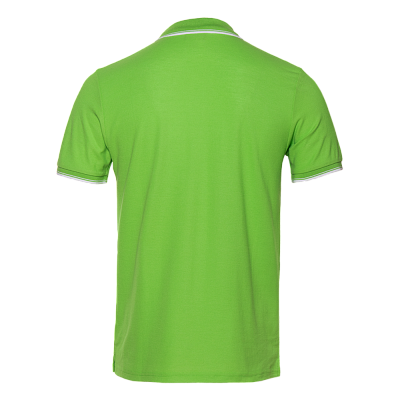 Рубашка поло мужская STAN с окантовкой хлопок/полиэстер 185, 04T