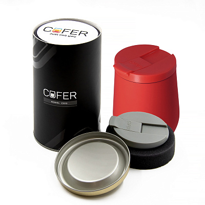 Набор Cofer Tube NEO DUO CO12s (М) black (красный с серым) (Красный с серым)