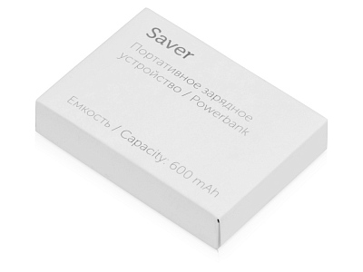 Внешний аккумулятор-брелок Saver, 600 mAh