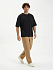 Футболка Oversize Premium 210, черная - Фото 6
