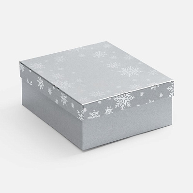 Коробка Wintry, серебристая (Серебристый)
