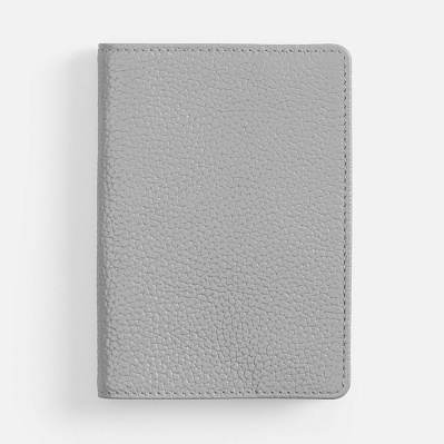 Обложка для паспорта Unison, серая (Серый)