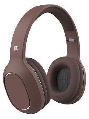 Наушники беспроводные PERO BH04, коричневый