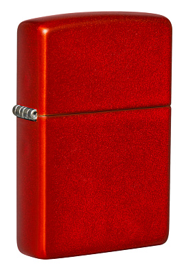 Зажигалка ZIPPO Classic с покрытием Metallic Red, латунь/сталь, красная, 38x13x57 мм (Красный)