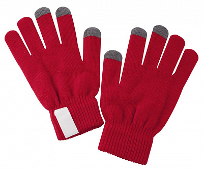 Сенсорные перчатки Scroll, красные (Красный)
