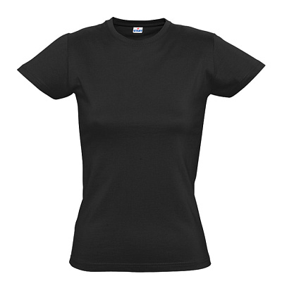 Футболка женская "Fancy" (Чёрный)