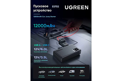 Пусковое устройство Ugreen ES702 Car Jump Starter