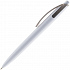 Ручка шариковая Bento, белая с серым - Фото 2