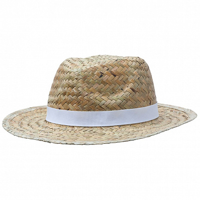 Шляпа Daydream, бежевая с белой лентой (Бежевый)