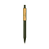 Ручка из переработанного ABS-пластика GRS с бамбуковым клипом - Фото 3