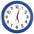 Часы настенные "ПРОМО" разборные; яркий синий, D28,5 см; пластик - Фото 2