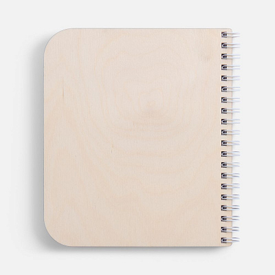 Блокнот на пружине Woodpad на заказ