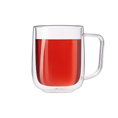 Кружка стеклянная с двойными стенками Viora
