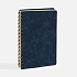 Ежедневник Spiral, недатированный, синий - Фото 4