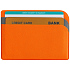 Чехол для карточек Dual, оранжевый - Фото 3