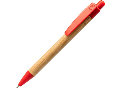 Ручка шариковая GILDON (Красный, натуральный)
