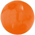 Надувной пляжный мяч Sun and Fun, полупрозрачный оранжевый - Фото 1